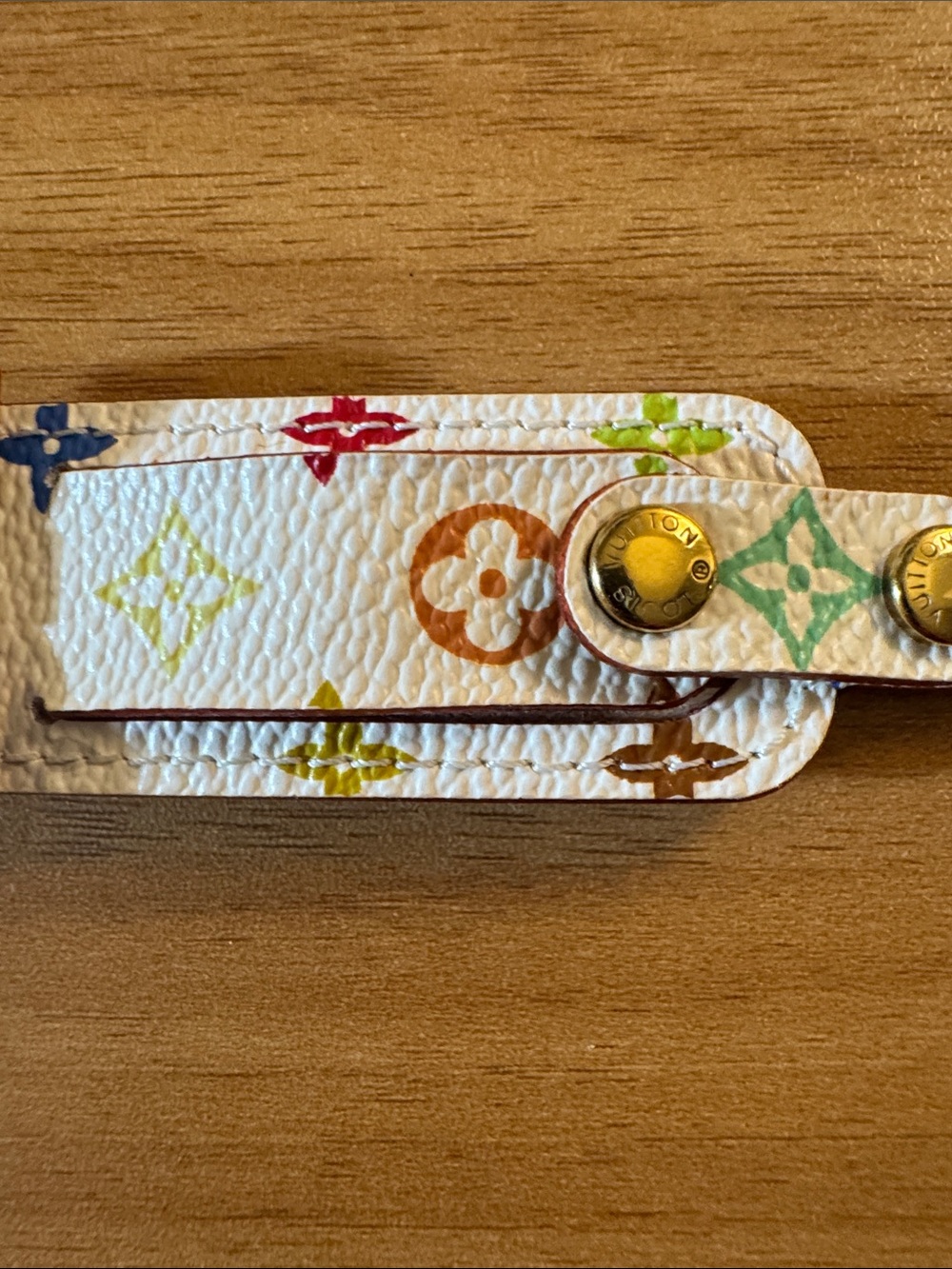 Louis Vuitton Monogram Bracelet Porte Adress Bracelet - Picture 8 of 8